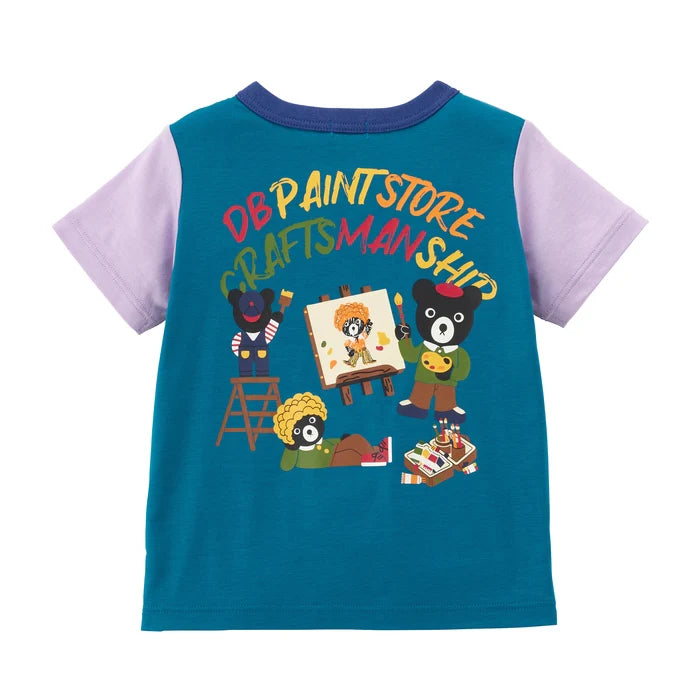 미키하우스 티셔츠 일본 키즈 반팔 아메카지 넘버 2컬러