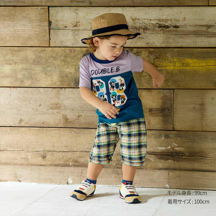 미키하우스 티셔츠 일본 키즈 반팔 아메카지 넘버 2컬러