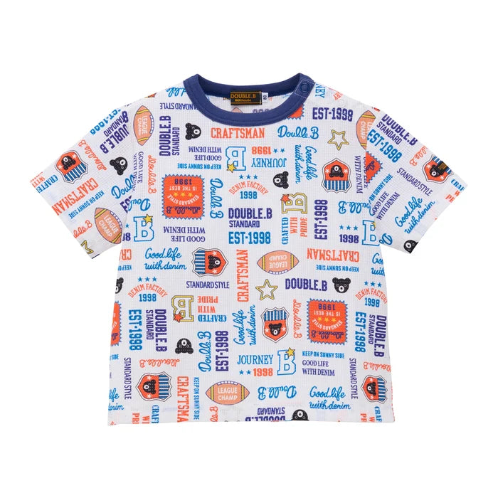 미키하우스 티셔츠 일본 키즈 유아 반팔티 릴렉스 웨어 경량 4컬러