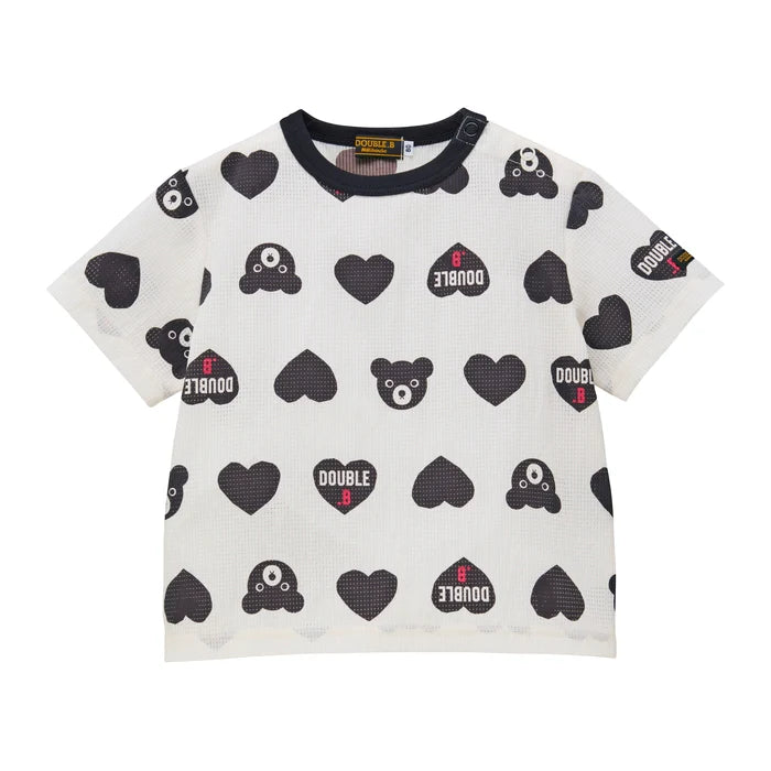 미키하우스 티셔츠 일본 키즈 유아 반팔티 릴렉스 웨어 경량 4컬러