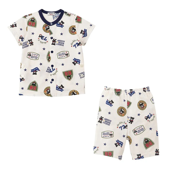 미키하우스 티셔츠 키즈 잠옷 아메리칸 반팔 반바지 세트