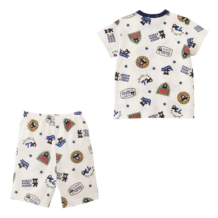 미키하우스 티셔츠 키즈 잠옷 아메리칸 반팔 반바지 세트