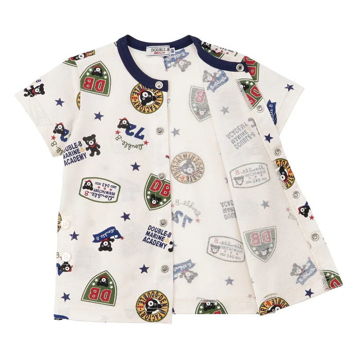 미키하우스 티셔츠 키즈 잠옷 아메리칸 반팔 반바지 세트