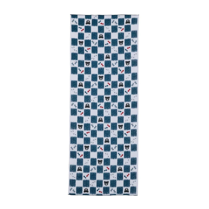 미키하우스 손수건 일본 키즈 타올 손날염 프린트 테누구이 재팬시리즈 3컬러