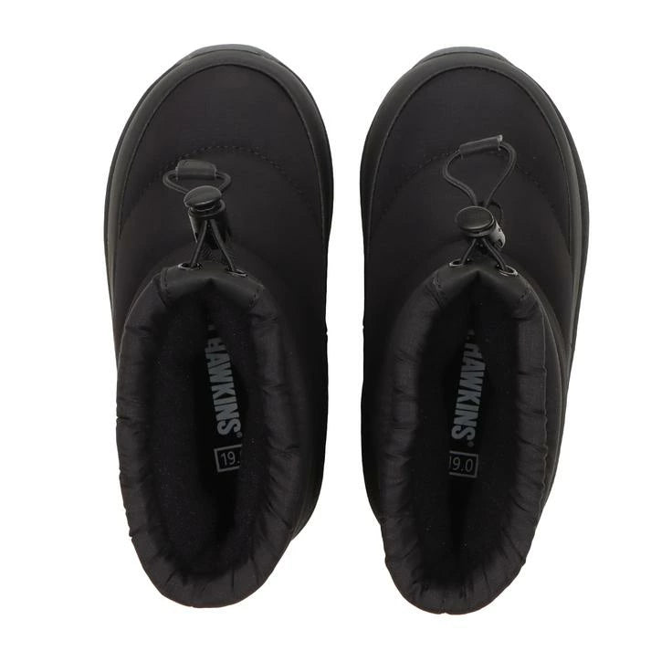 호킨스 키즈 부츠 일본 보아 스노우 패딩 신발 겨울 방한화 블랙