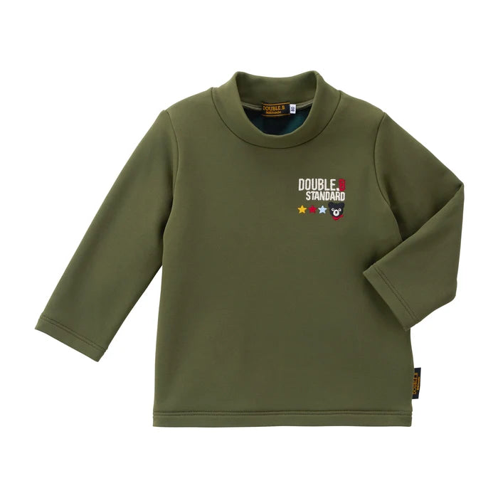 미키하우스 티셔츠 일본 키즈 유아 긴팔티 더블비 스탠다드 심플 무지 2컬러