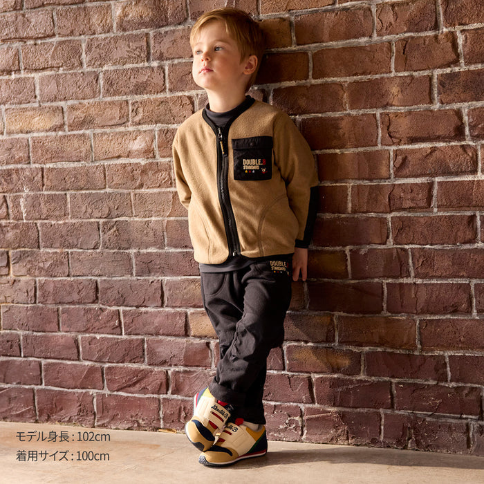 미키하우스 가디건 일본 키즈 유아 카디건 더블비 스탠다드 양털 포인트 2컬러