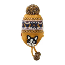 미키하우스 모자 일본 더블비 니트 귀달이 방울 3컬러