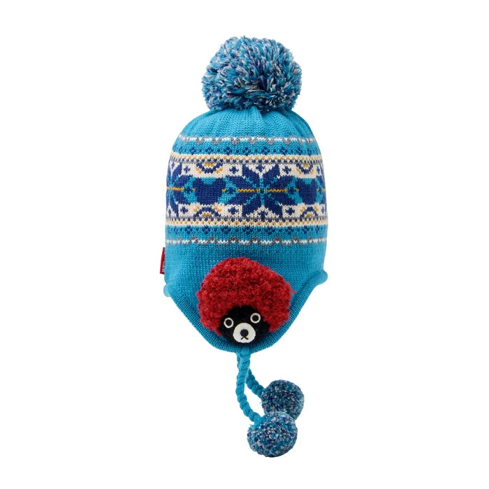 미키하우스 모자 일본 더블비 니트 귀달이 방울 3컬러