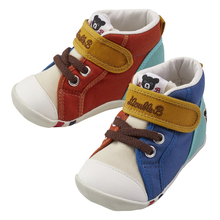 미키하우스 키즈 신발 일본 아기 퍼스트 걸음마 운동화 더블비 핫비스킷 2컬러