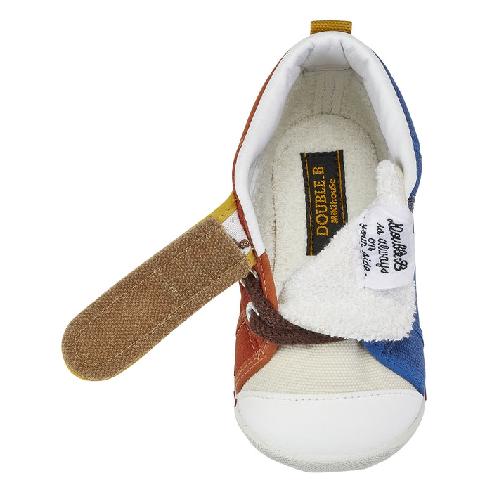 미키하우스 키즈 신발 일본 아기 퍼스트 걸음마 운동화 더블비 핫비스킷 2컬러