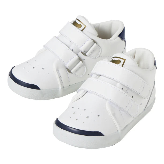 미키하우스 신발 일본 키즈 베이비 세컨드 운동화 심플 벨크로