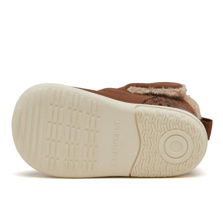 컨버스 키즈 부츠 일본 베이비 겨울 레오파드 스웨이드 방한 신발