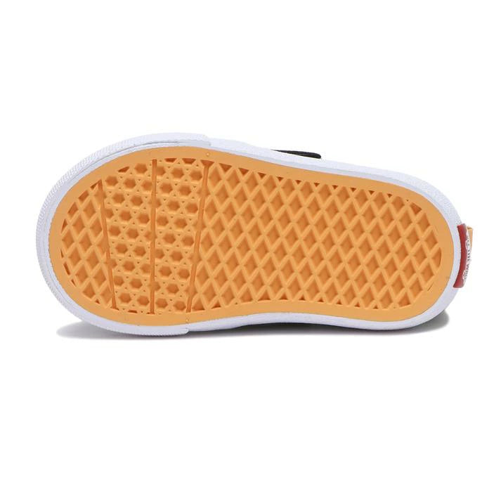 반스 키즈 신발 일본 슬립온 베이비 벨크로 도트 패턴 운동화 V98TDL 블랙