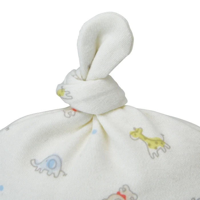 미키하우스 모자 일본 키즈 유아 신생아 비니 핫비스킷 동물 후드 3컬러