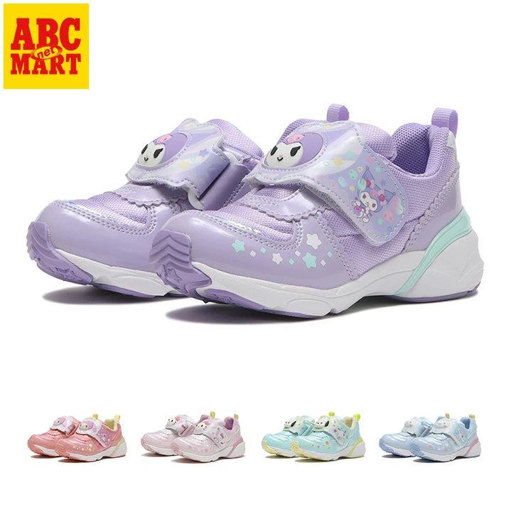문스타 키즈 신발 일본 산리오 캐릭터 빛나는 벨크로 운동화 5컬러