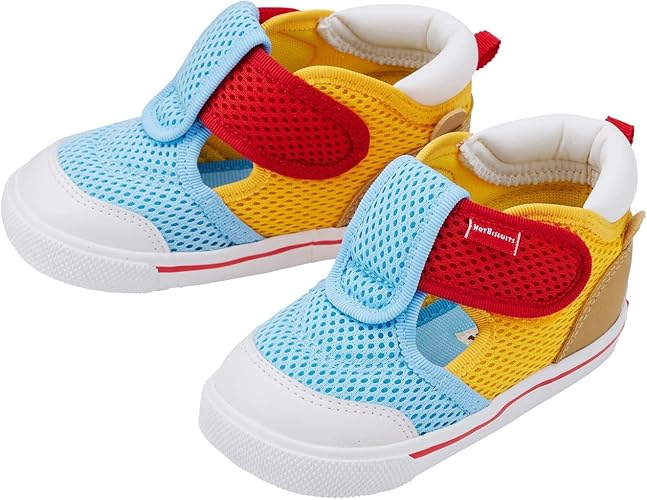 미키하우스 신발 일본 키즈 샌들 핫비스킷 매쉬 찍찍이 여름용