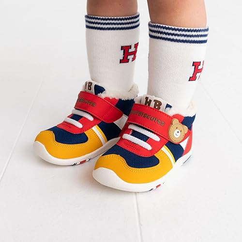 미키하우스 신발 일본 키즈 부츠 핫비스킷 베이비 겨울 털 슈즈