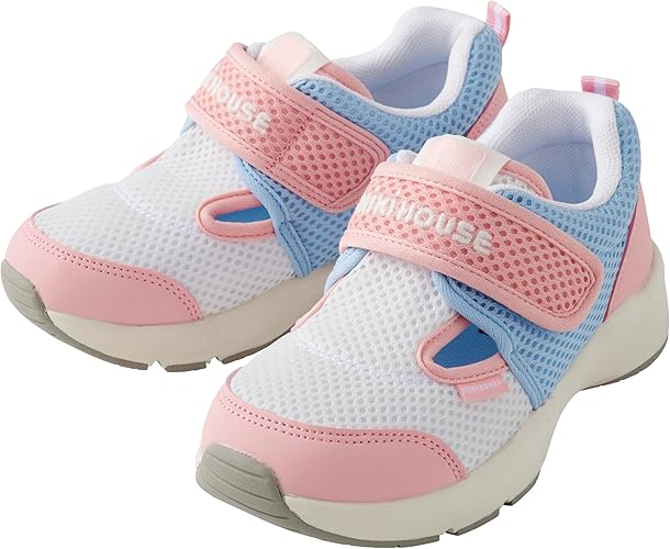 미키하우스 신발 일본 키즈 샌들 매쉬 벨크로 슈즈 2컬러