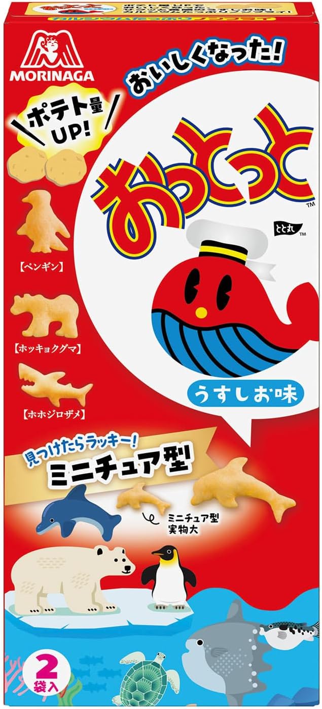 일본 고래밥 돈키호테 모리나가 오톳토 소금맛 46g