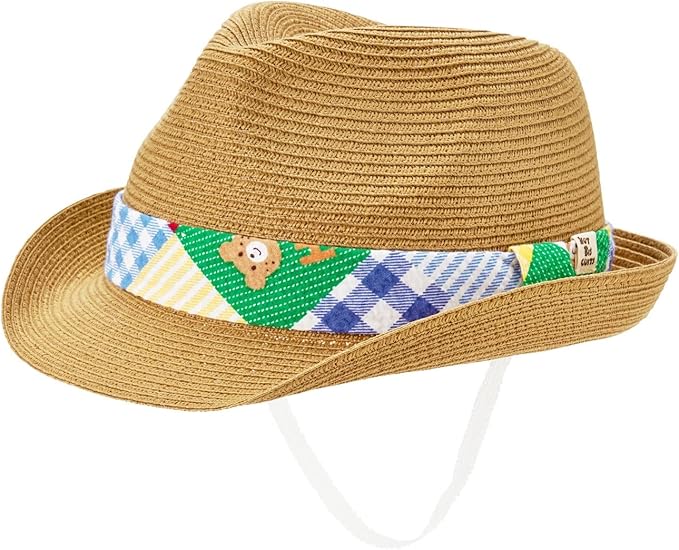 미키하우스 모자 일본 키즈 페도라 핫비스킷 곰돌이 반다나 중절모
