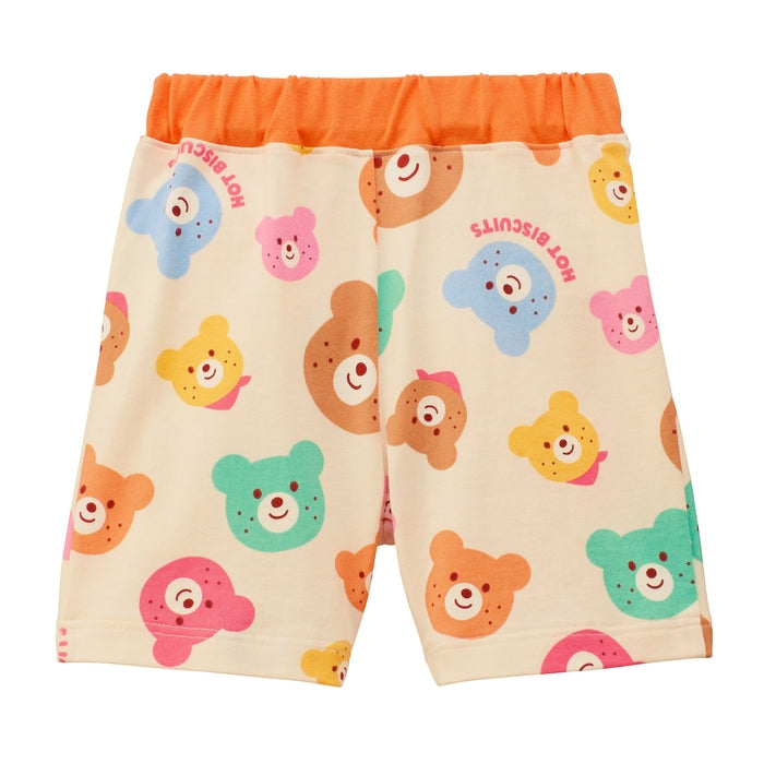 미키하우스 키즈 바지 일본 반바지 핫비스킷 5부 베어 로고