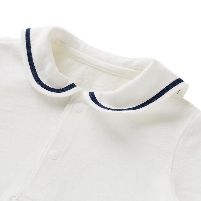 미키하우스 티셔츠 일본 키즈 유아 긴팔티 핫비스킷 세일러 카라