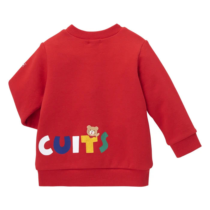 미키하우스 티셔츠 일본 키즈 긴팔티  핫비스킷 펠트 맨투맨