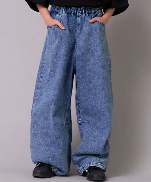 페어마논 키즈 바지 일본 PAIR MANON 커브드 데님 팬츠 6컬러