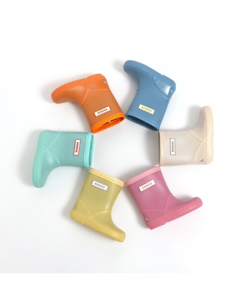 브리즈 키즈 신발 일본 유아 레인부츠 스마트 트랜드 장화 6컬러