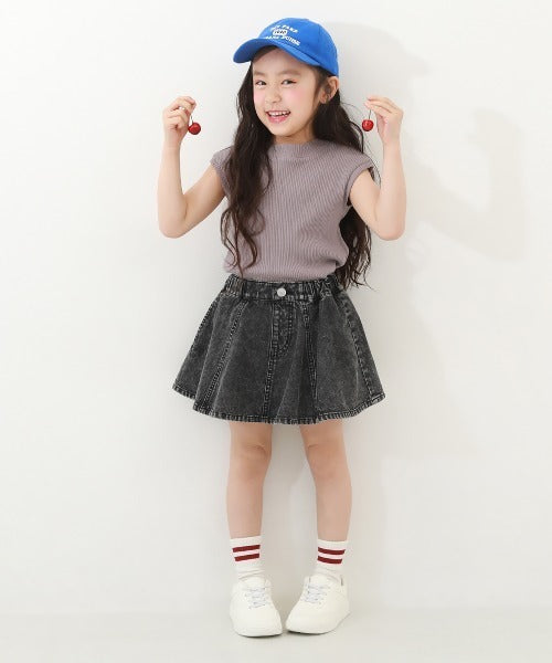 데비록 치마 일본 DEVIROCK 케미컬 워시 데님 스커트 3컬러