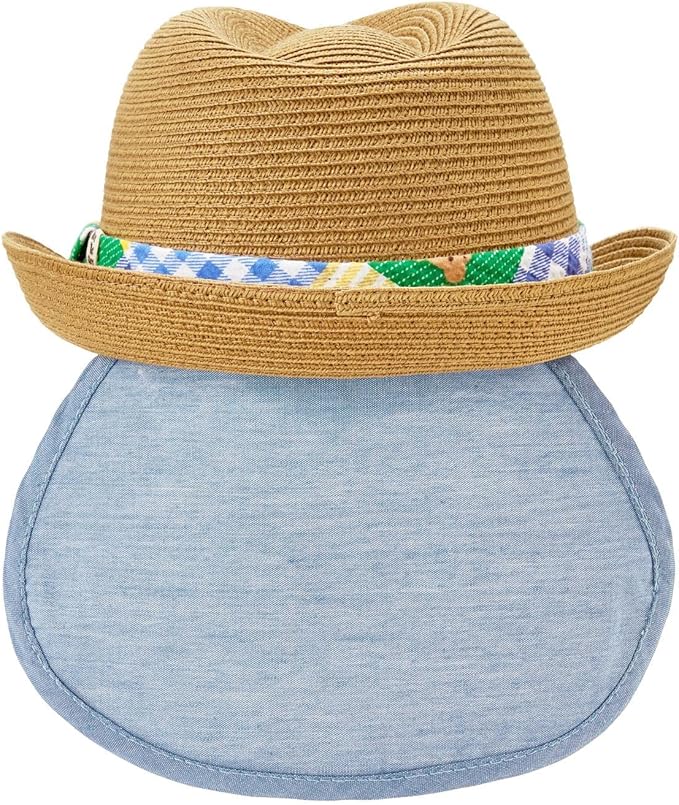 미키하우스 모자 일본 키즈 페도라 핫비스킷 곰돌이 반다나 중절모