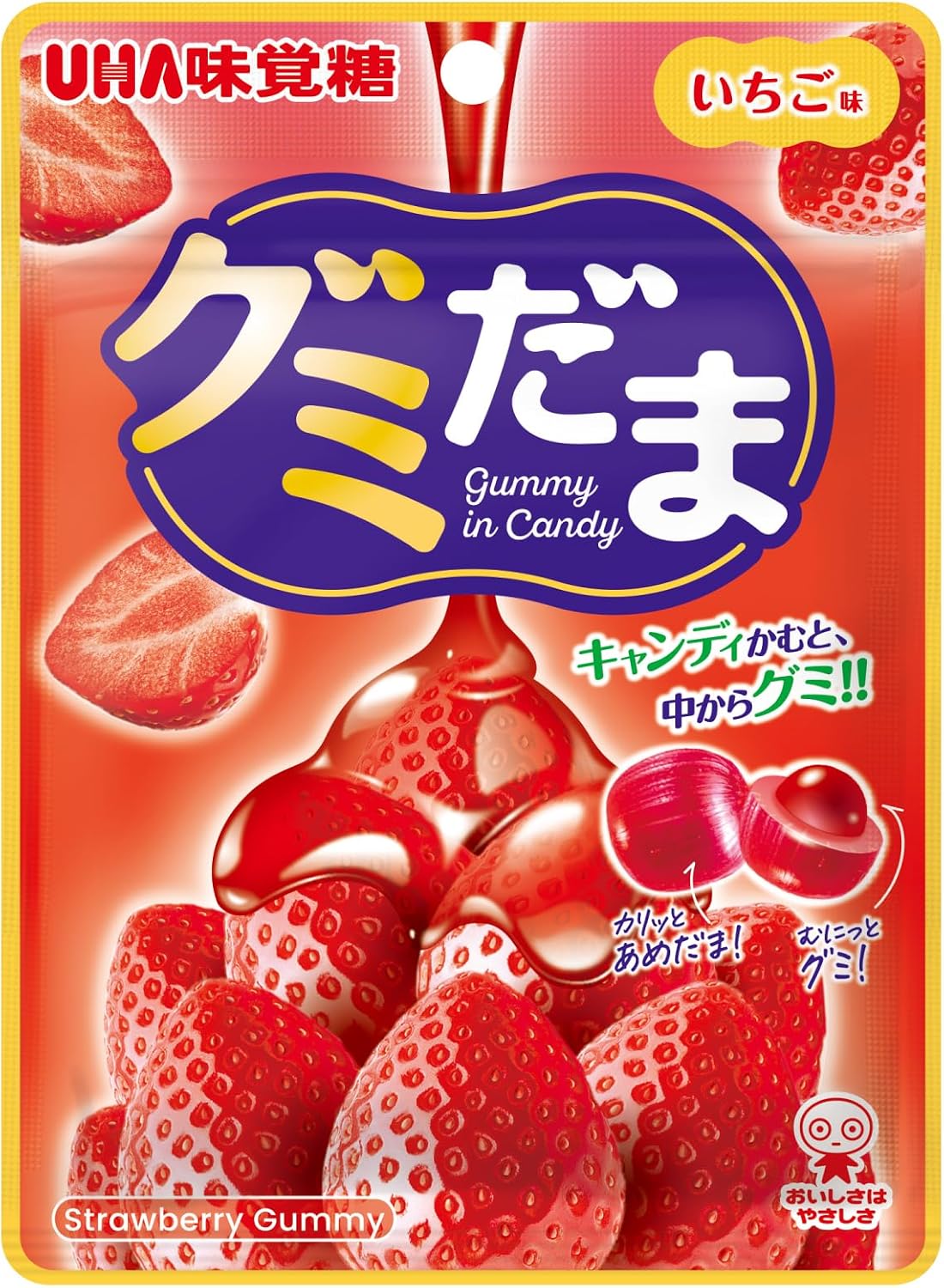 UHA 젤리 일본 돈키호테 구미 구미다마 딸기맛 55g