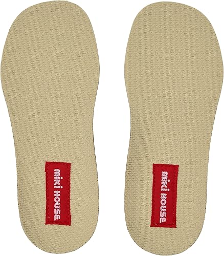 미키하우스 신발 일본 키즈 깔창 0.5cm 올리브 리프 베이지 컬러