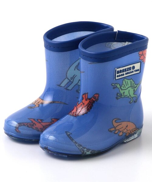 브리즈 키즈 신발 일본 유아 레인부츠 4가지 무늬 공룡 자동차 디자인 4컬러