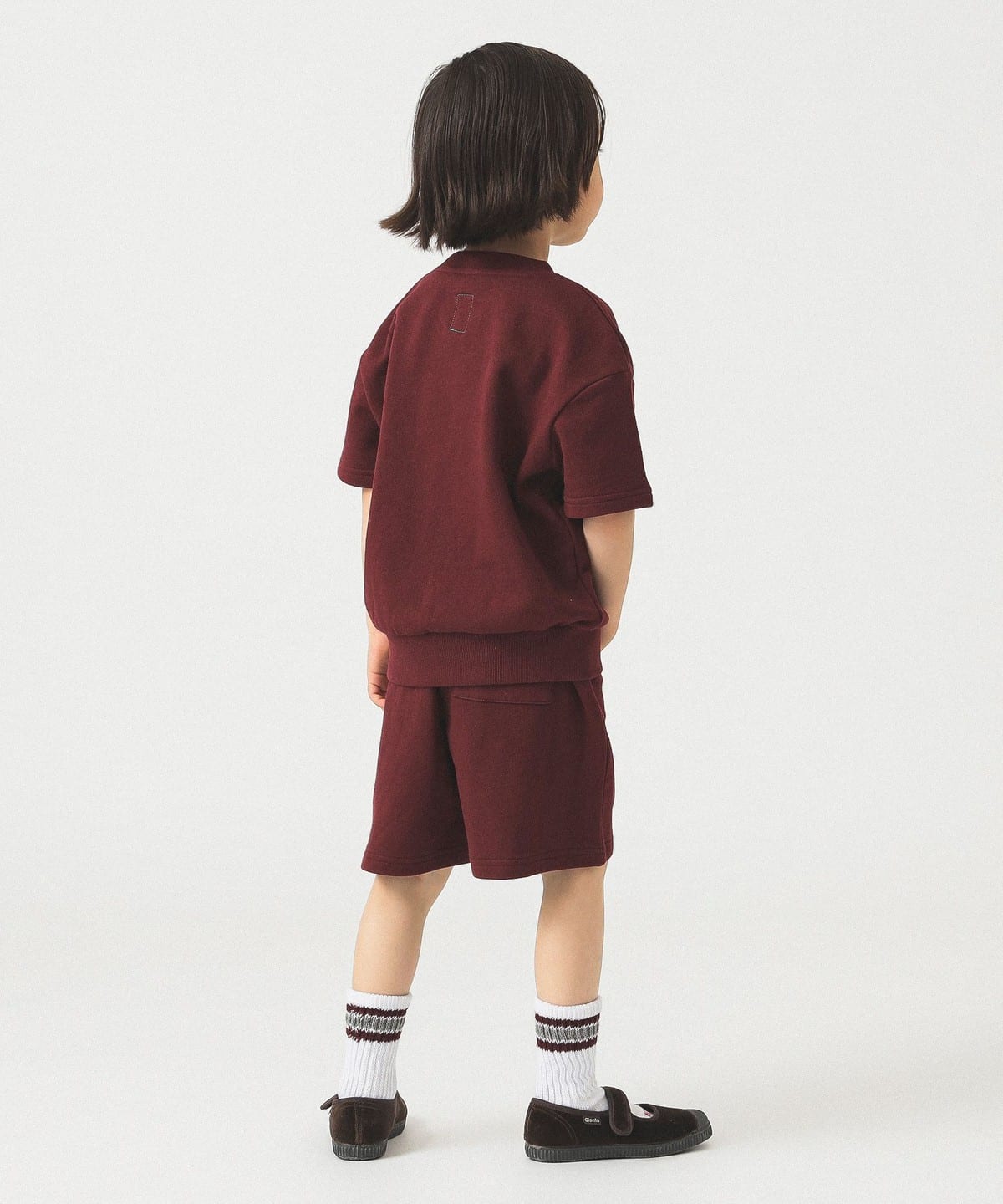 빔즈 키즈 티셔츠 일본 Beams 유아 반팔티 프론트 프린트 하프 디자인 2컬러