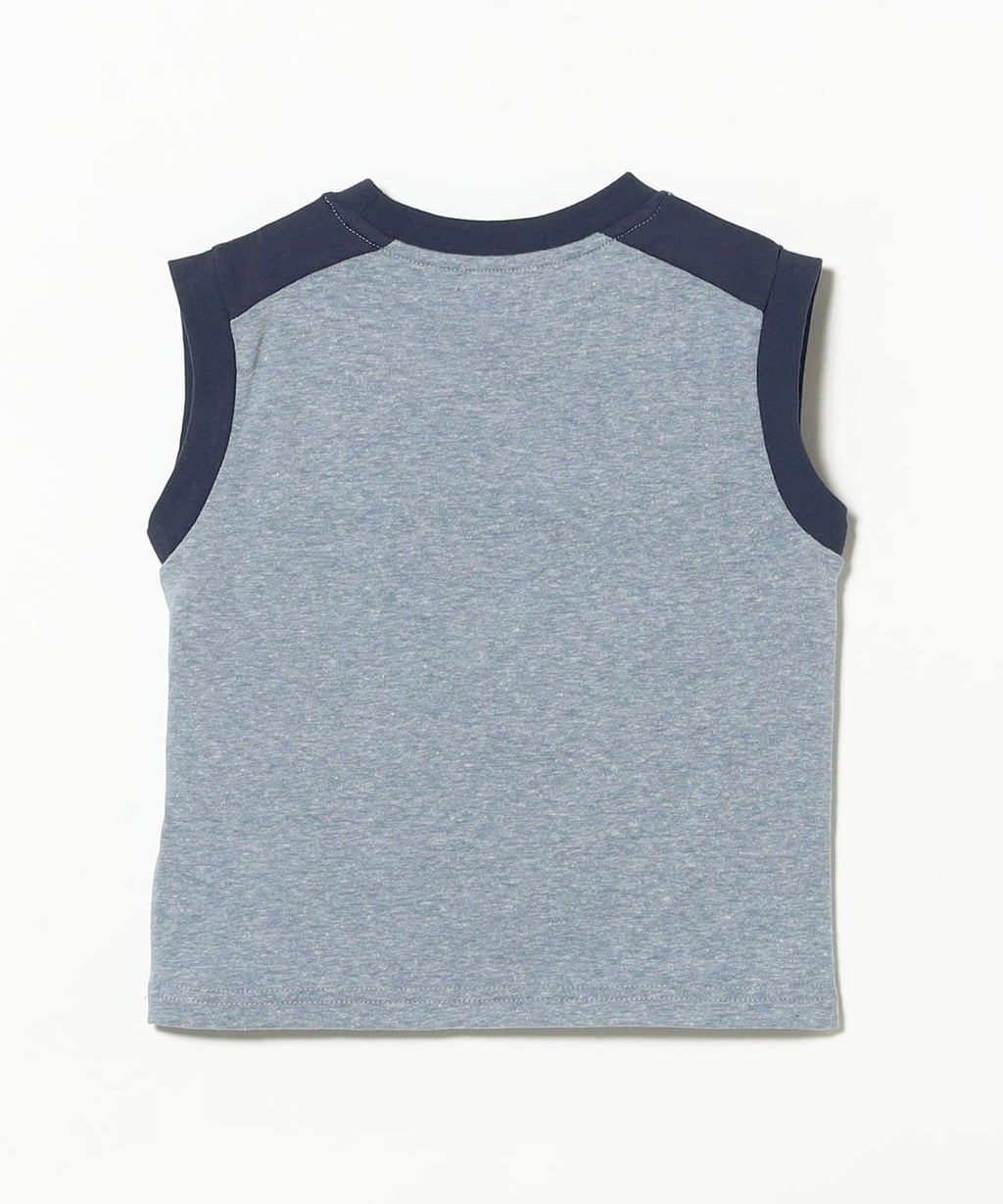 빔즈 키즈 티셔츠 일본 Beams 유아 반팔티 라글란 민소매 로고 디자인 2컬러