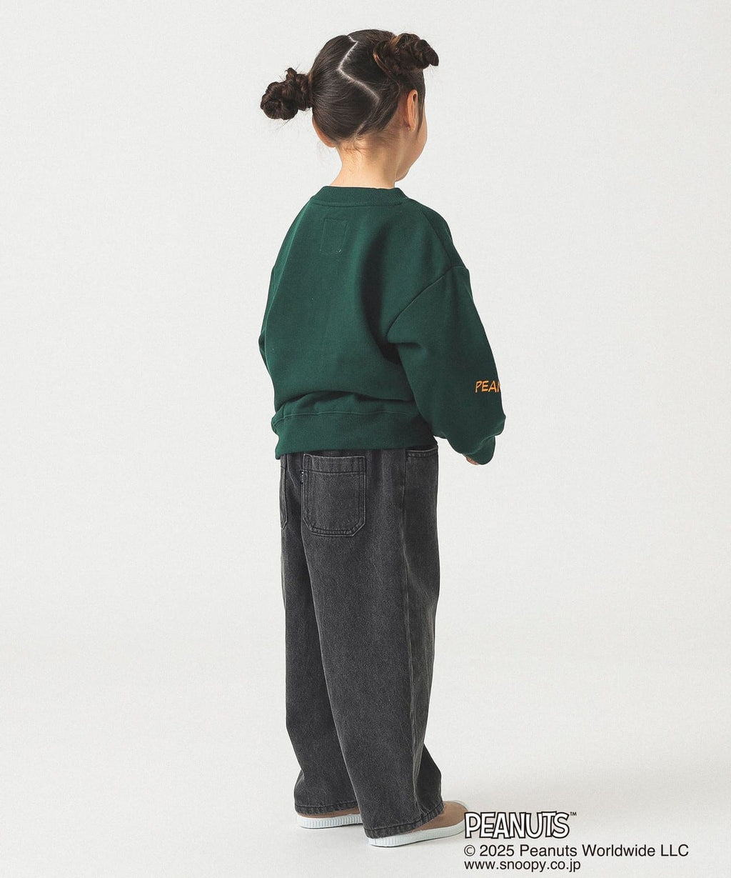 빔즈 키즈 티셔츠 일본 Beams 유아 맨투맨 스누피 피넛 프린트 2컬러