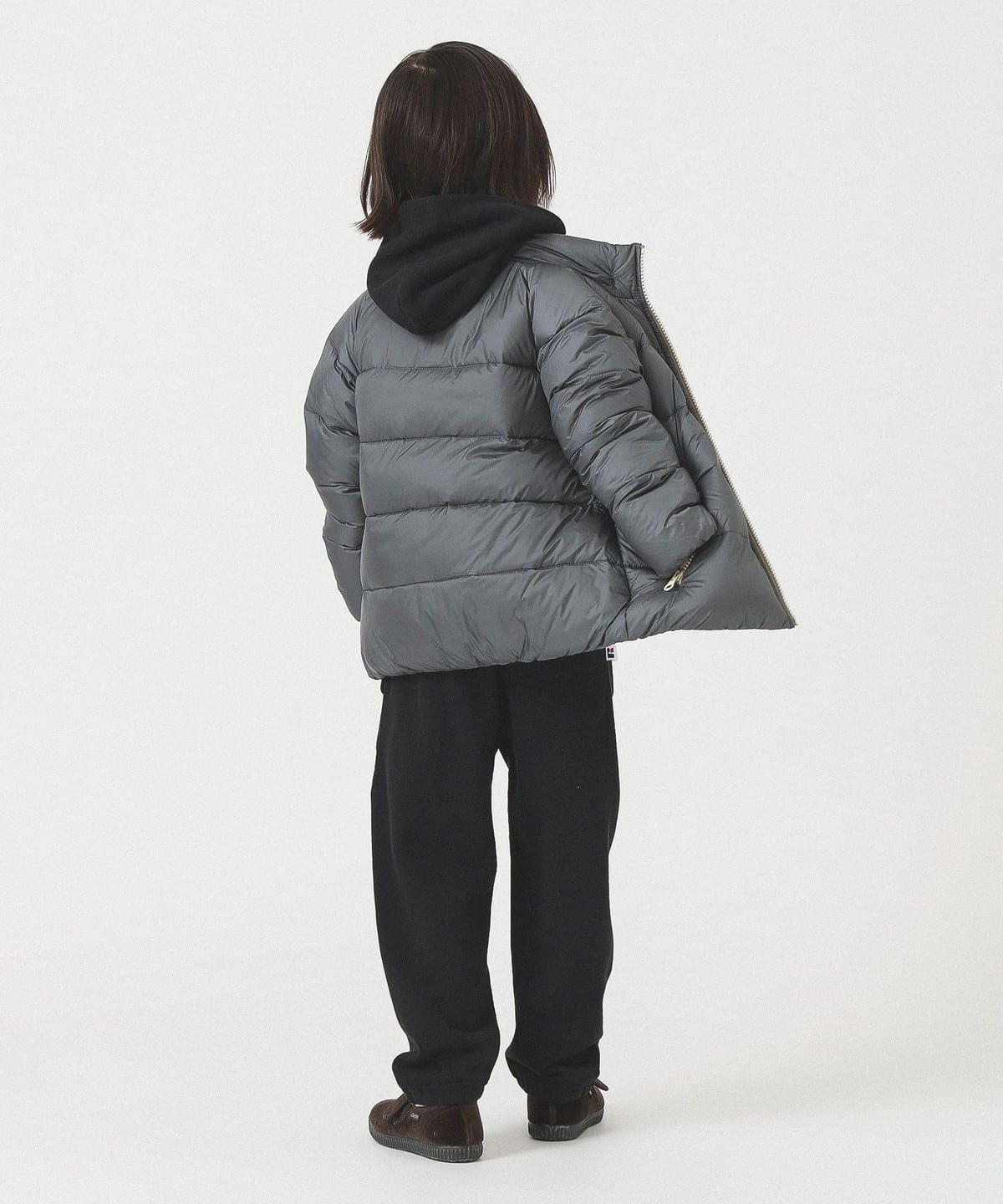 빔즈 키즈 패딩 일본 Beams 포켓터블 다운 블루종 2025FW 2컬러