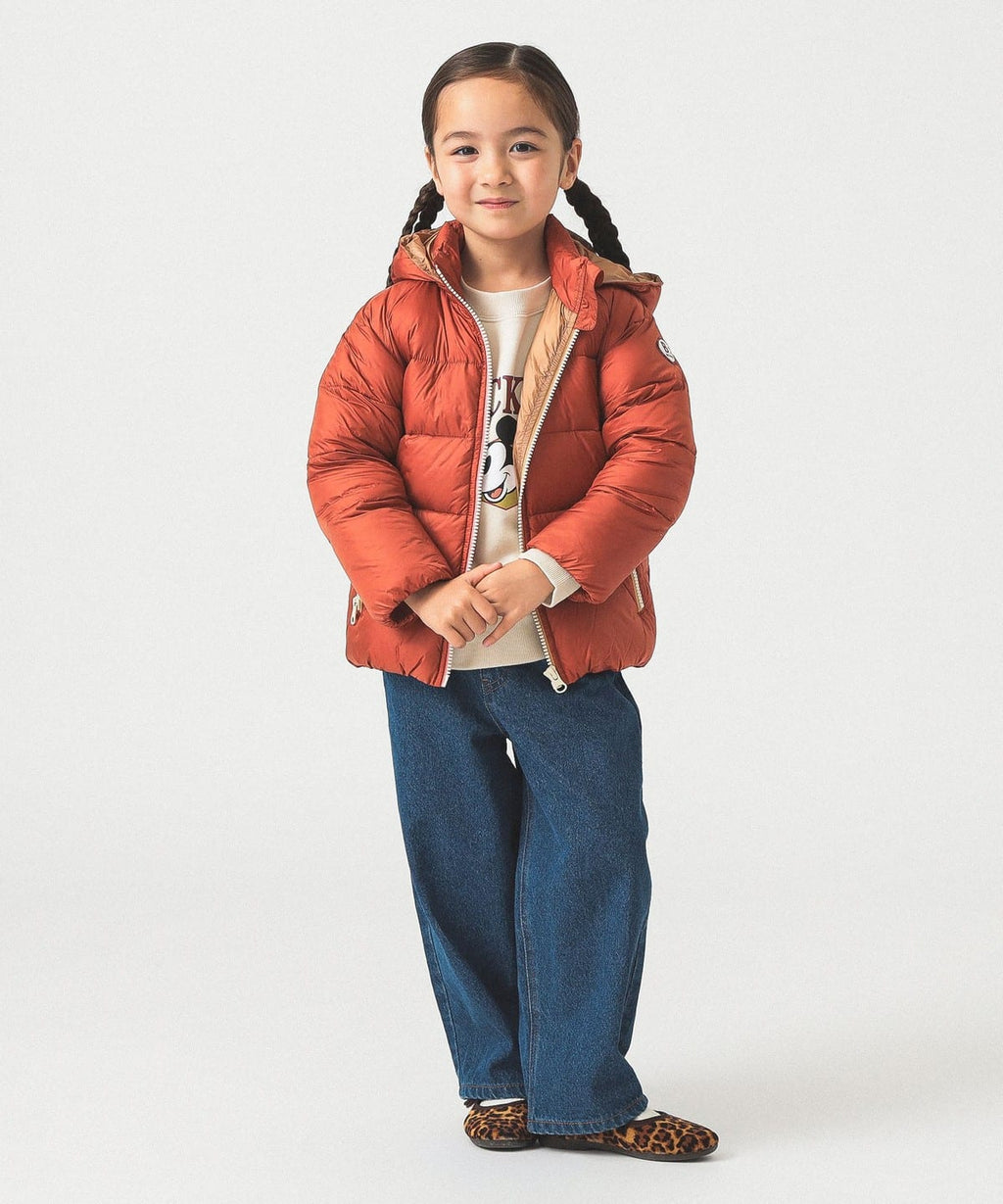 빔즈 키즈 패딩 일본 Beams 포켓터블 다운 블루종 2025FW 2컬러