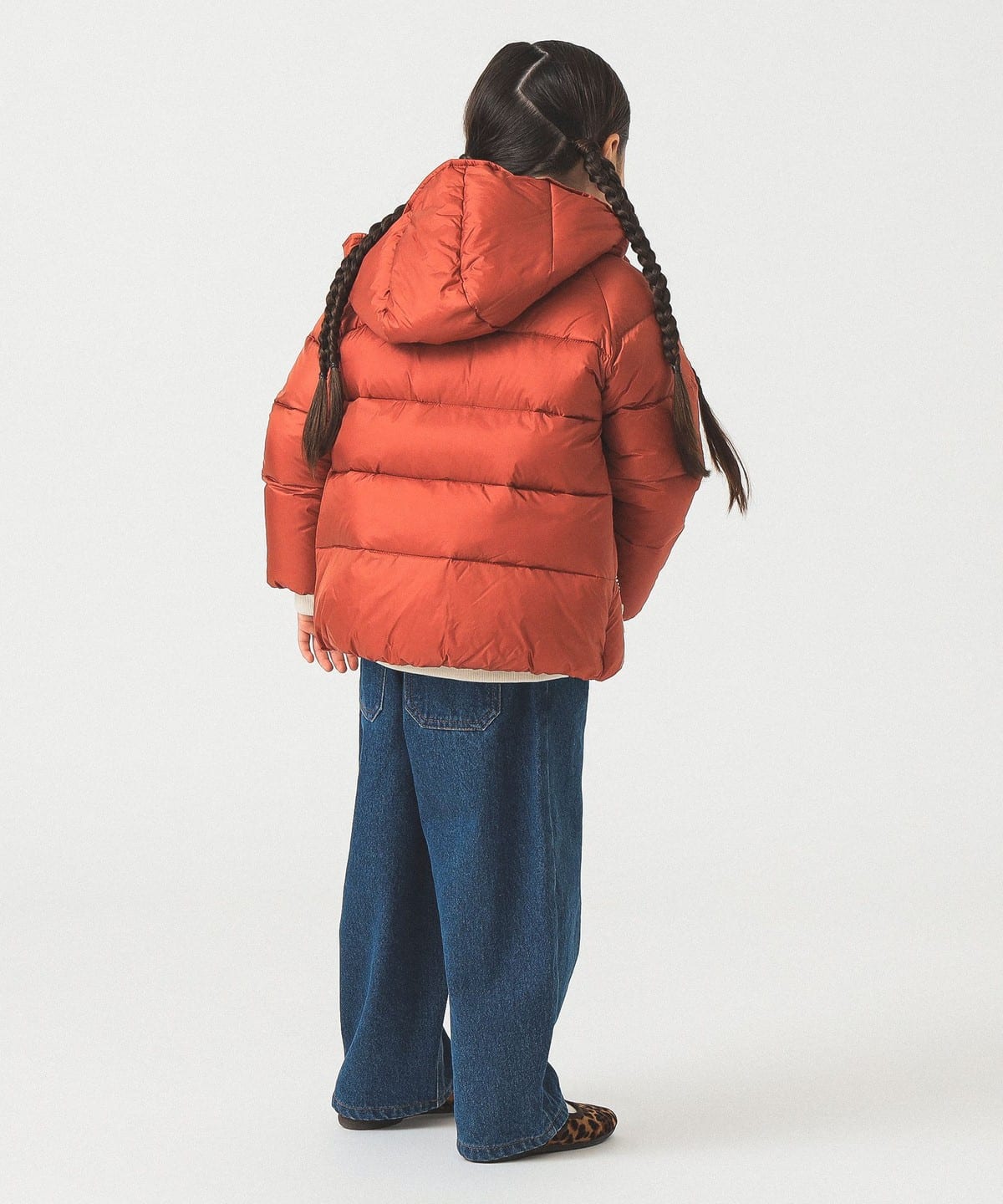 빔즈 키즈 패딩 일본 Beams 포켓터블 다운 블루종 2025FW 2컬러