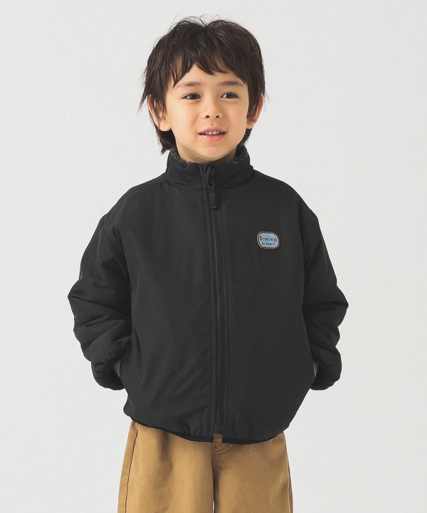 빔즈 키즈 자켓 일본 Beams 유아 리버시블 후리스 블루종 플리스 2컬러