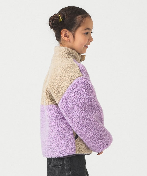 빔즈 키즈 자켓 일본 Beams 유아 리버시블 후리스 블루종 플리스 2컬러