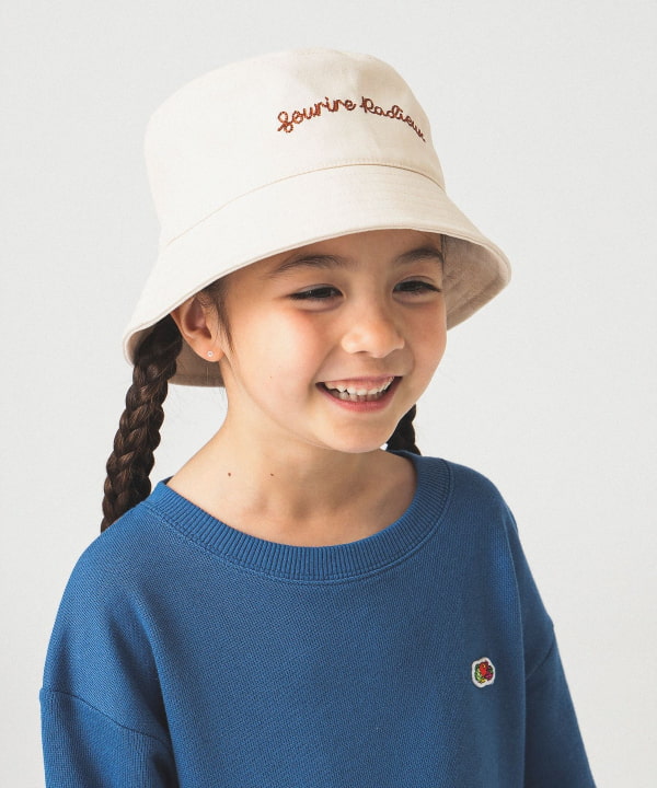 빔즈 키즈 모자 일본 벙거지 버키햇 코튼 트윌 모자 2컬러