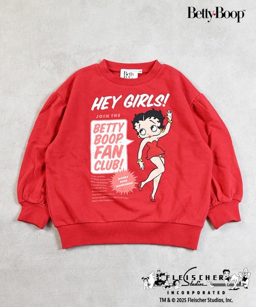 마키즈 키즈 티셔츠 일본 긴팔티 베티 부프 프린트 트레이너 맨투맨 3컬러