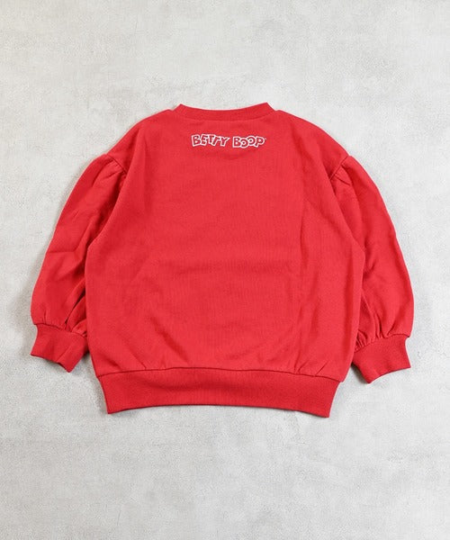 마키즈 키즈 티셔츠 일본 긴팔티 베티 부프 프린트 트레이너 맨투맨 3컬러