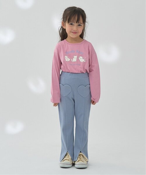 petit main 키즈 바지 일본 쁘띠메인 유아 토모 슬림 플레어 팬츠 6컬러