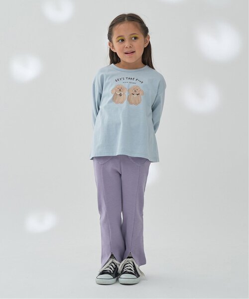 petit main 키즈 바지 일본 쁘띠메인 유아 토모 슬림 플레어 팬츠 6컬러