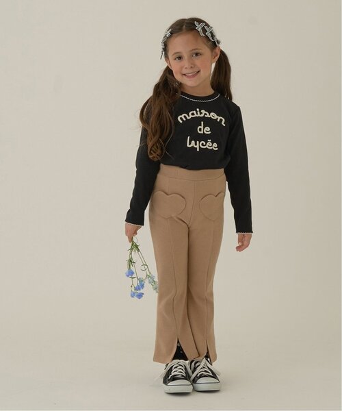 petit main 키즈 바지 일본 쁘띠메인 유아 토모 슬림 플레어 팬츠 6컬러