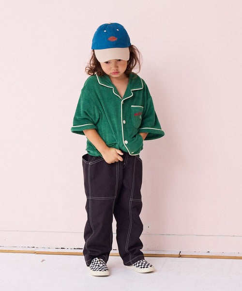 마키즈 키즈 바지 일본 유아 카고바지 패치 포켓 디자인 6컬러